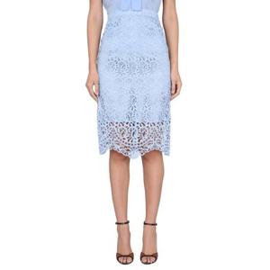 버버리 미디 스커트 8067788 A1397 AZURE