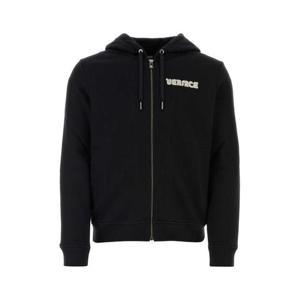 베르사체 후드 티셔츠 10162811A11444 1B000 Black