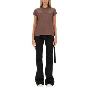 다크쉐도우 반팔 티셔츠 DS02C5208 RNET143 BROWN