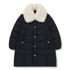 [빈HU] (BZ64JP02NV) 네이비 라인 롱다운 점퍼