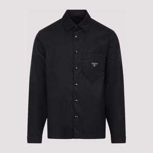 프라다 나일론 솔리드 체스트 포켓 셔츠 SC514S202 1WQ8 F0002