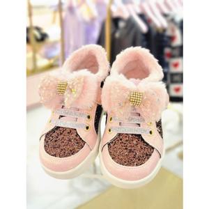 [프렌치캣 9D] 브라운 리본 운동화 (Q55DG3041)