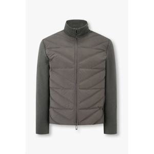 [엠포리오 아르마니][공식] EMPORIO ARMANI 남성 니트 인서트 다운 패딩 자켓 A51531003
