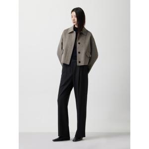 [쥬크]캐주얼 크랍 코트 Z254MSG151