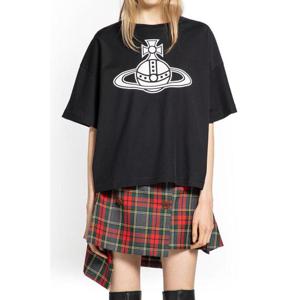 비비안웨스트우드 반팔 티셔츠 3G01004E J001M N401 Black