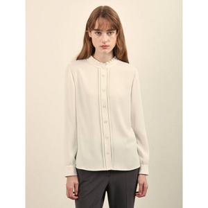 [올리비아로렌][올리비아로렌] 넥라인 프릴블라우스VOCNL4W9121