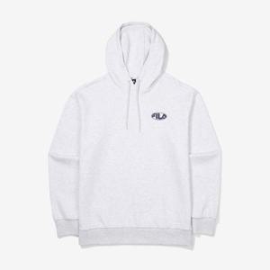 [휠라]로고 면혼방 후드티 FS2POF3105X_WTM