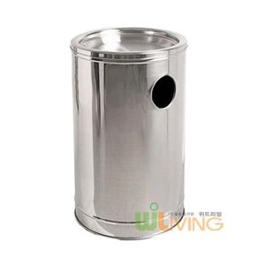 모래형재털이휴지통(350x680/65리터) 전체모래원형 사각재떨이 스텐재떨이 스텐 휴지통 쓰레기통 덮개식 평뚜껑형 재떨이 분리수거함 분리함