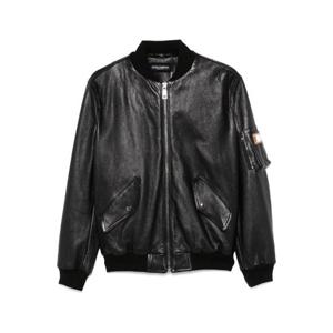돌체앤가바나 가죽 재킷 F9S37LHULQJ