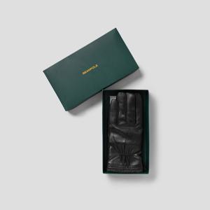 [빈폴ACC] 남성 양가죽 장갑 - 블랙 (BE5X87M115)