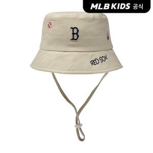 [MLB키즈 공식]26N 베이비 베이스볼 버킷햇 BOS (Beige)7AHTB016N-43BGS