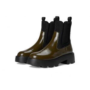 토리버치 모노그램 러그 첼시 부츠 65mm 다크 올리브