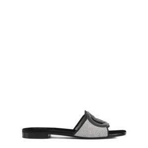구찌 Interlocking G 인터로킹 G 슬라이드 샌들 슬라이드 835723FAEA08543 BLACK DOM