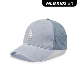 [MLB키즈 공식]26SS 피그먼트 워싱 메쉬캡 LA (Mg.Blue) 7ACPB0363-07BLM