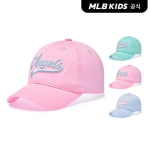 [MLB키즈 공식]26N 여아 엔젤스 레터링 볼캡 (3color) 7FCPB036N