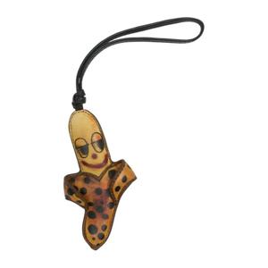 쟈딕앤볼테르 바나나 가죽 참 LWOG02301 011 BLACK