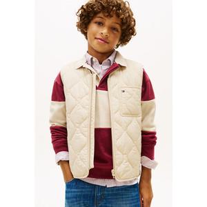 타미힐피거 키즈 T42G0QVT310BT1 지퍼 퀼팅 베스트