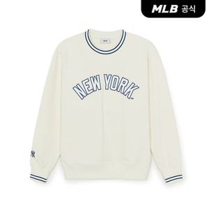 [MLB공식] 26SS 공용 헤리티지 맨투맨 NY (Cream) 3AMTV1861-50CRS