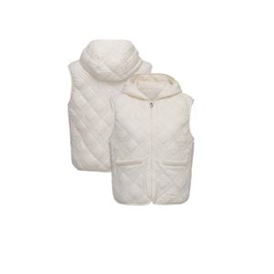 [힐크릭]여성골프웨어 겨울조끼 헨리 리버시블 베스트 1HCVSWU54