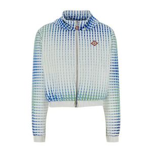 카사블랑카 패턴 태피터 지퍼 재킷 WSP26JK45301 DOTS