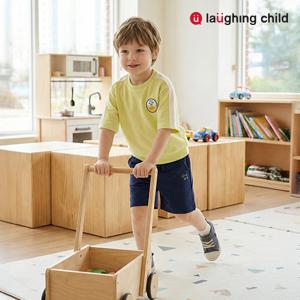 [래핑차일드] 스마일 와펜 7부 맨투맨_GN (8421933239)