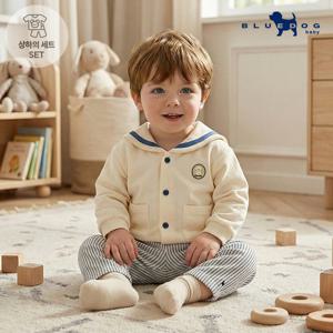 [블루독베이비] 마린 가디건 상하복_BL (4411361005)