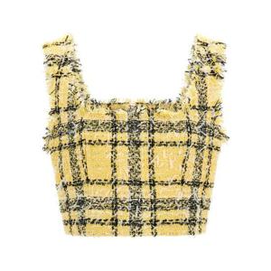 발망 민소매 티셔츠 GF1AB530XL73AAA Yellow