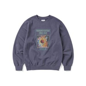 디스이즈네버댓 THISISNEVERTHAT Basketball Hoop Crewneck Violet TN243TSWCW08VIO 349722