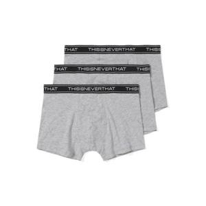 디스이즈네버댓 THISISNEVERTHAT Cotton Briefs 3Pack Grey TNCO0TUNBX02GRY 348656