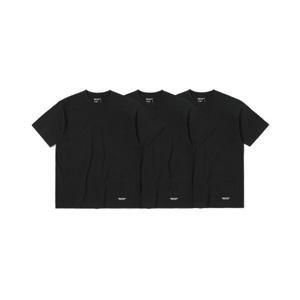 디스이즈네버댓 THISISNEVERTHAT 3 TAGLESS T-SHIRTS Black TNCO0TUNST01BLK 350980