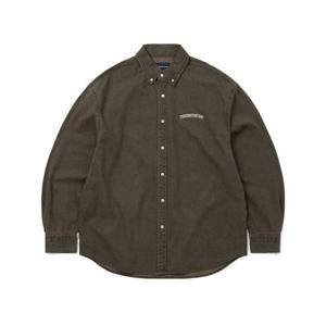 디스이즈네버댓 THISISNEVERTHAT Washed Denim Shirt Brown TN253DSHTL01BRN 351227