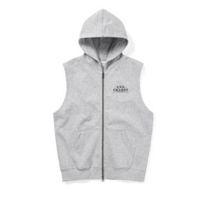 디스이즈네버댓 THISISNEVERTHAT Sleeveless Zip Up Hoodie Heather Grey TN251TSWHZ01HGR 350787