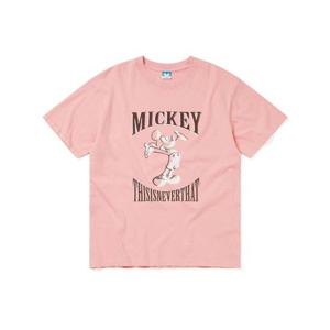 디스이즈네버댓 THISISNEVERTHAT TNT_Mickey_Open Arms Tee Pink DS253TTSST03PNK 351310