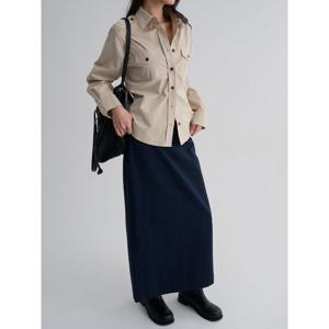 (356264SC1A) [에잇세컨즈] 아웃포켓 셔츠  베이지