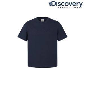 [디스커버리] 유니 아플리케 반팔티셔츠 DXRS8Q063-NYD