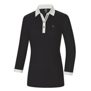 [콜핑]LD08 여성 봄 하이쿨 메쉬 긴팔카라티 KVT4368W