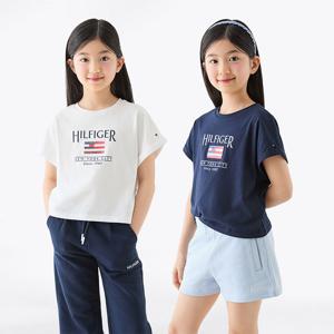 [공식][타미힐피거] 시퀀스 플래그 티셔츠 2종 택1 (T42F1KKO550GT1)