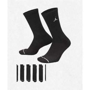 나이키 NIKE 조던 에브리데이 쿠션 크루 삭스(6켤레) - 블랙 화이트 HV6228-010 2386807