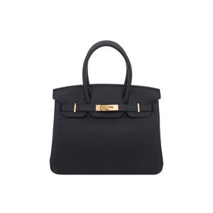 [엘러브] 에르메스 벌킨30 블랙 금장 6HH0060