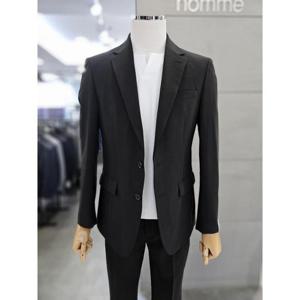 바쏘옴므 세이브존03 바쏘옴므 남자 봄 여름 정장 블랙 캐주얼 셋업 수트 WSAQAA2JK08A