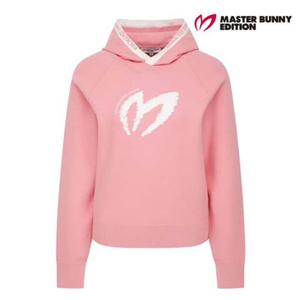 [마스터바니에디션] 여성 심볼 래글런 후드 긴팔 니트 421F1SR191PK