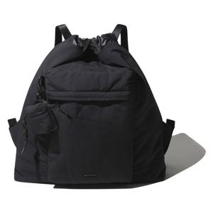 [커스텀멜로우]블랙 나일론 투웨이 백팩 CABAX25101BKX