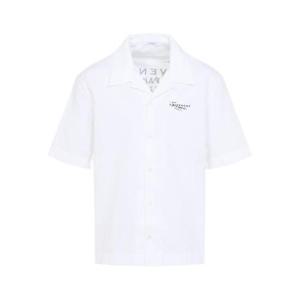 지방시 반팔 셔츠 BM618F 1YJQ100 White