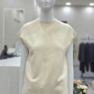 [더아이잗]모크넥 캡 슬리브 풀오버 니트 IN3M1PO78-1_CC