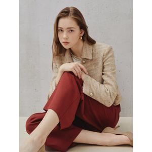 [아이잗컬렉션(피)]엘레강스 트위드 포켓 재킷 CS3A0JK251