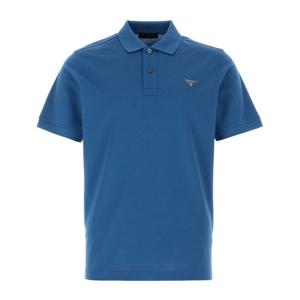 프라다 코튼 반팔 폴로 티셔츠 UJN444 1867F0076 S WM3