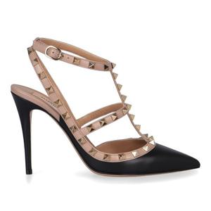 발렌티노 락스터드 바니시드 버클 슬링백 WS0393VOD N91