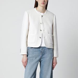 던스트 크림 부클 트위드 재킷 UDJA6A108CO CR