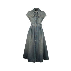 디올 데님 원피스 612R50A3153 X5501 BLUE