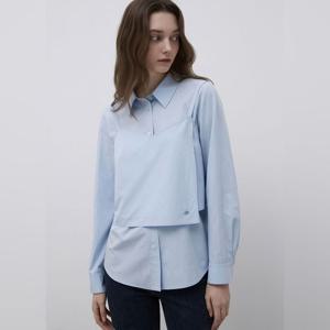 잇미샤 레이어드 뷔스티에 셔츠 ITQ3WBL390